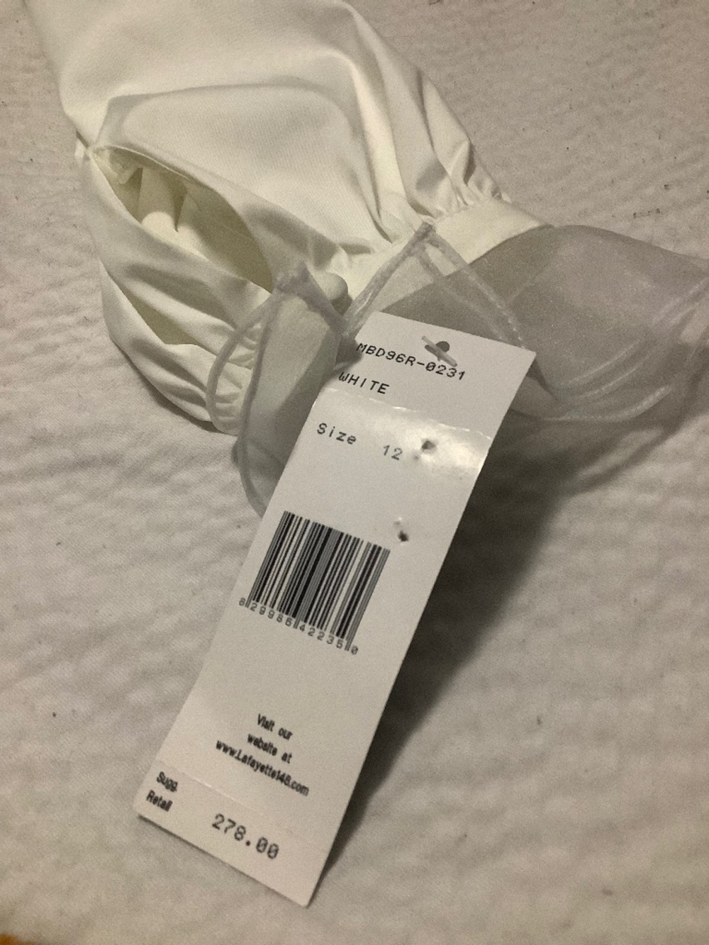 White blouse size 12